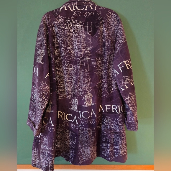 Map of Africa- Swing Coat-African Star - Picture 4 of 6